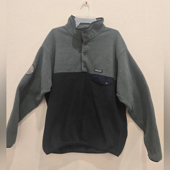 Men's Lightweight Synchilla Snap-T Pullover - Patagonia - Picture 3 of 9